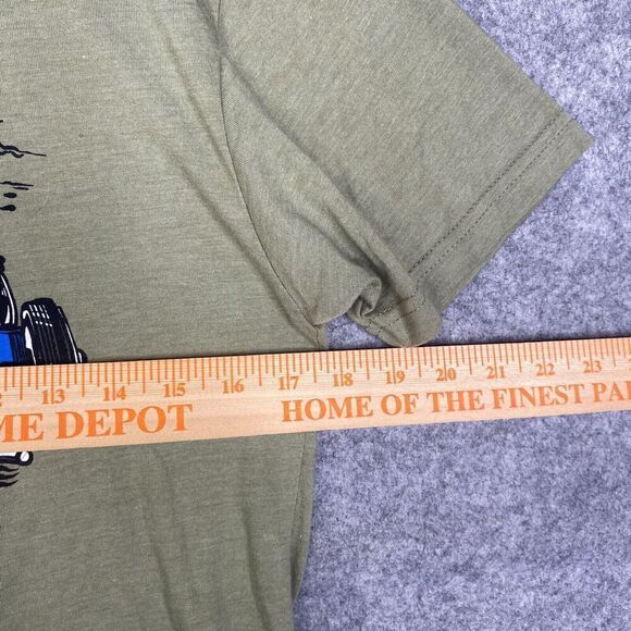 Wild Tribute Shirt Adult Small Mammoth California Green - Picture 3 of 7